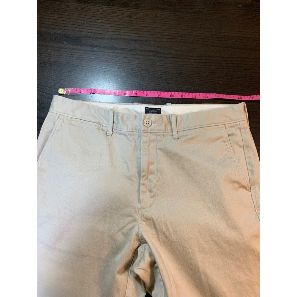 J.Crew Stretch‎ 1040 Khaki Chino Pants Mens Size 32x29 Preppy Church School